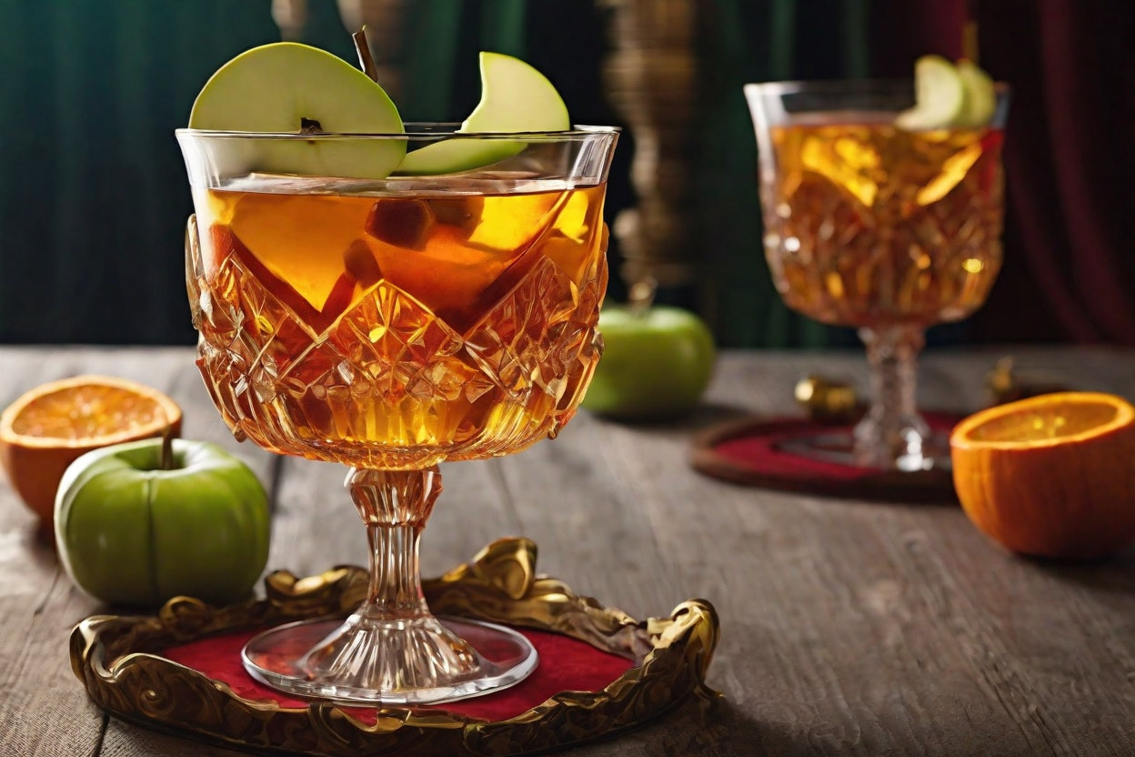 NOVEMBER: Royal Cider Cocktail